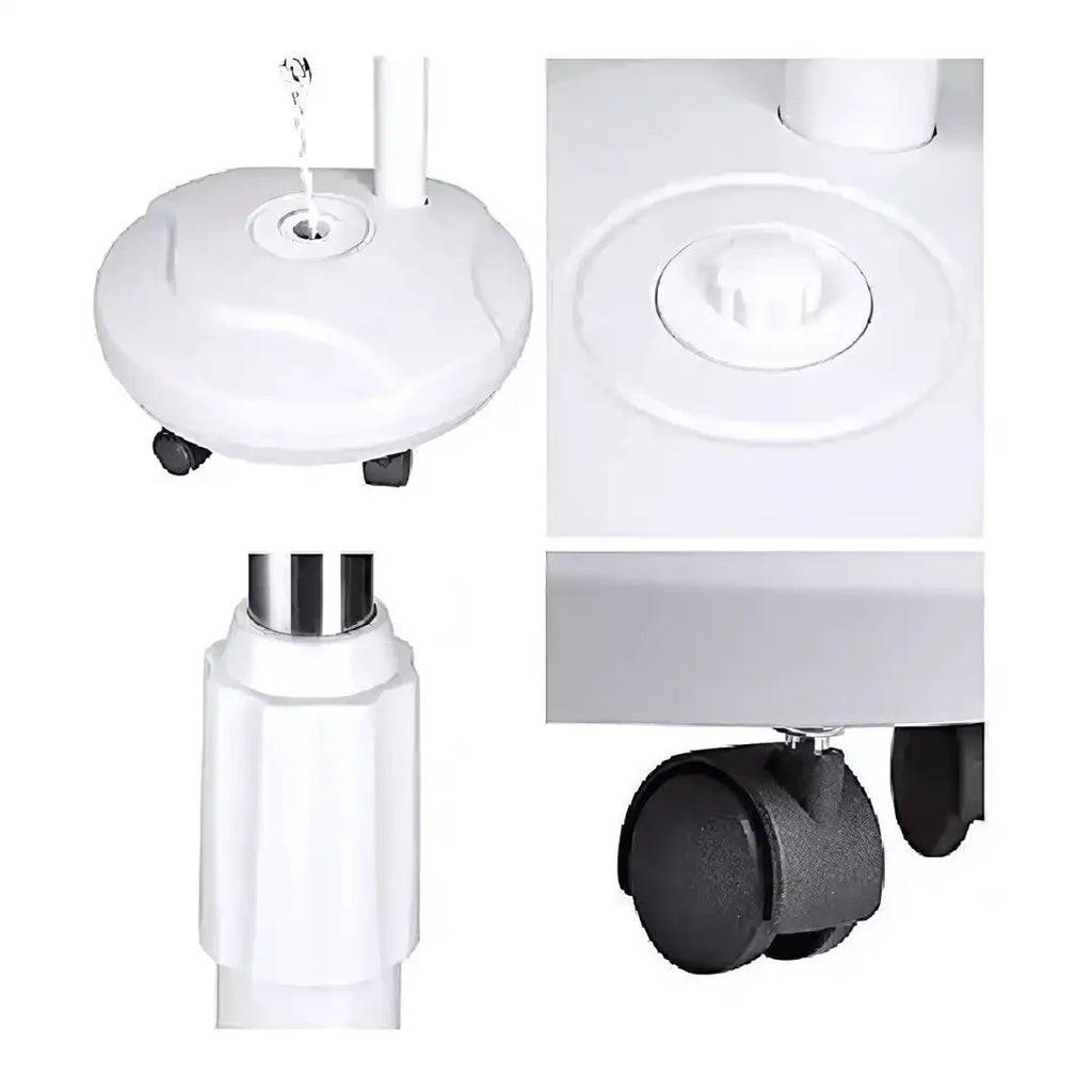 Lampara Lupa Led De Pedestal Con Rodach