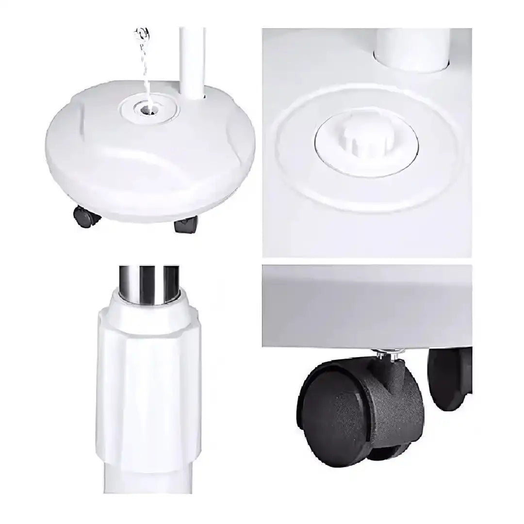 Lampara Lupa Led De Pedestal Con Rodach