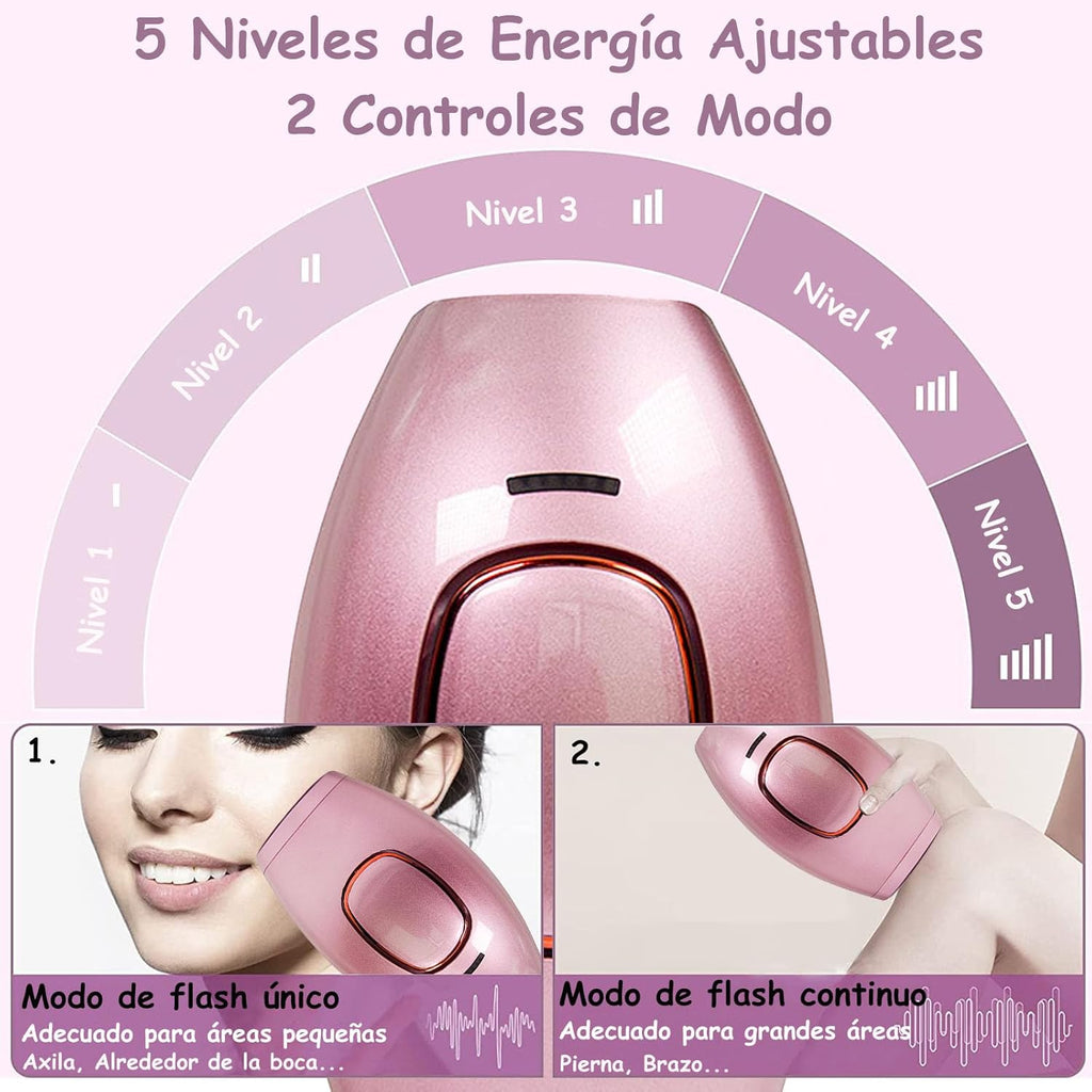 Depilador Láser IPL Hogar